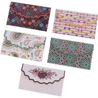 پاکت سکه اکلیلی طرح کلاسیک 110x70mm