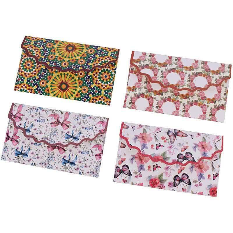 پاکت سکه اکلیلی طرح کلاسیک 110x70mm