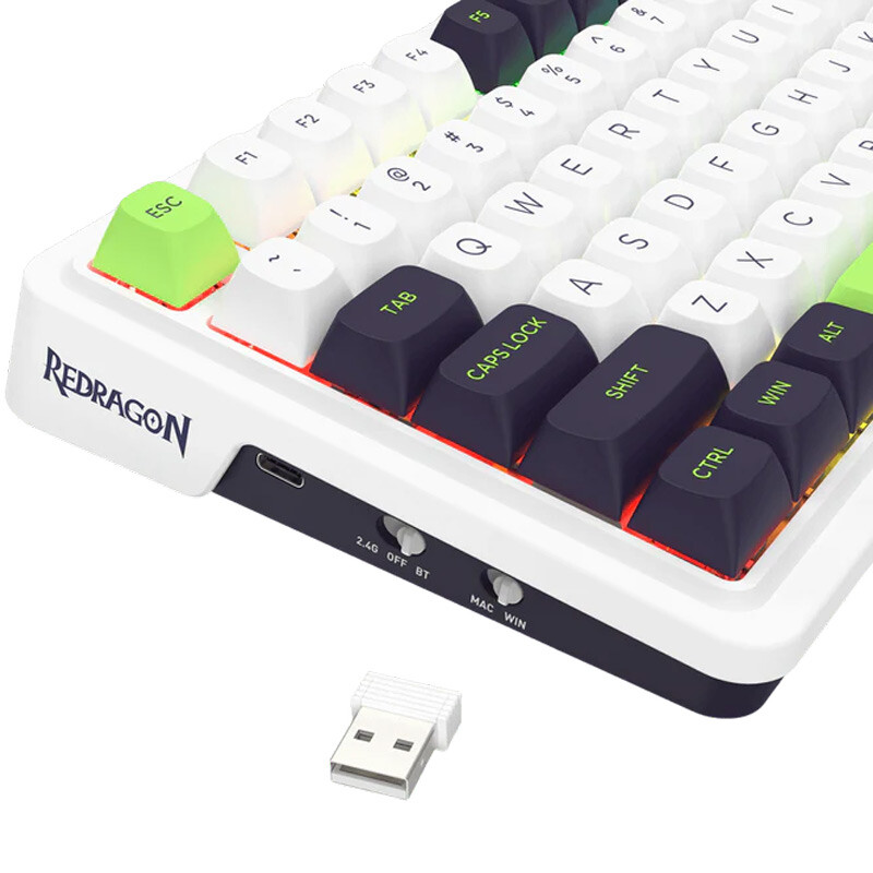 کیبورد بی سیم گیمینگ ردراگون EISA MAX K686