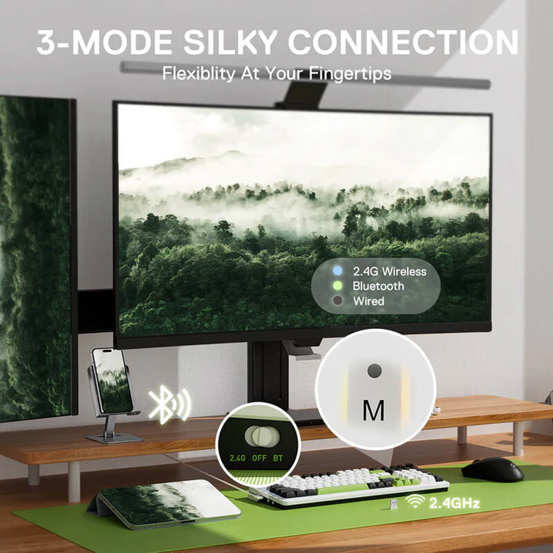 کیبورد بی سیم گیمینگ ردراگون EISA MAX K686