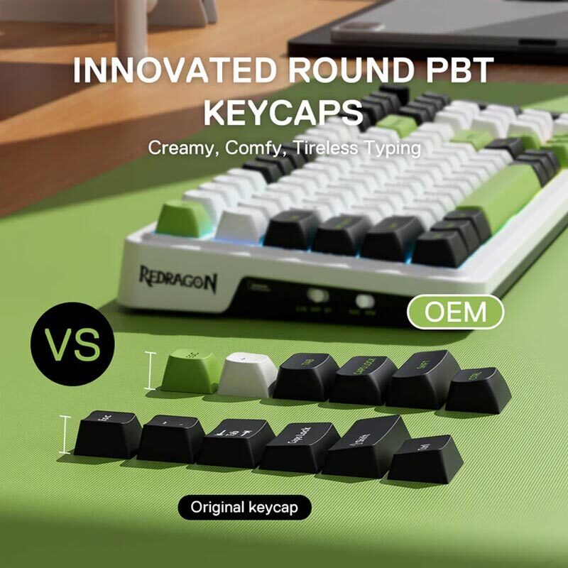 کیبورد بی سیم گیمینگ ردراگون EISA MAX K686