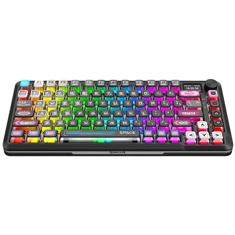 کیبورد بی سیم گیمینگ ردراگون K708MC RGB PRO TKL