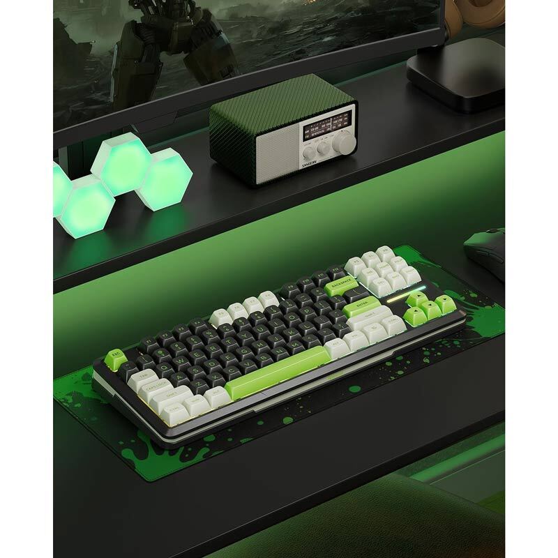 کیبورد بی سیم گیمینگ ردراگون K734BWG RGB PRO TKL