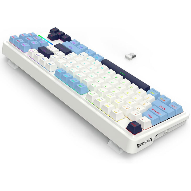 کیبورد بی سیم گیمینگ ردراگون ANTONIUM K728 PRO WBB