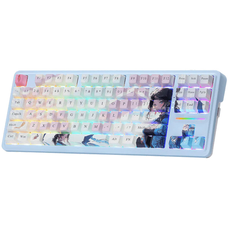 کیبورد بی سیم گیمینگ ردراگون ANTONIUM K728 PRO SE Anime