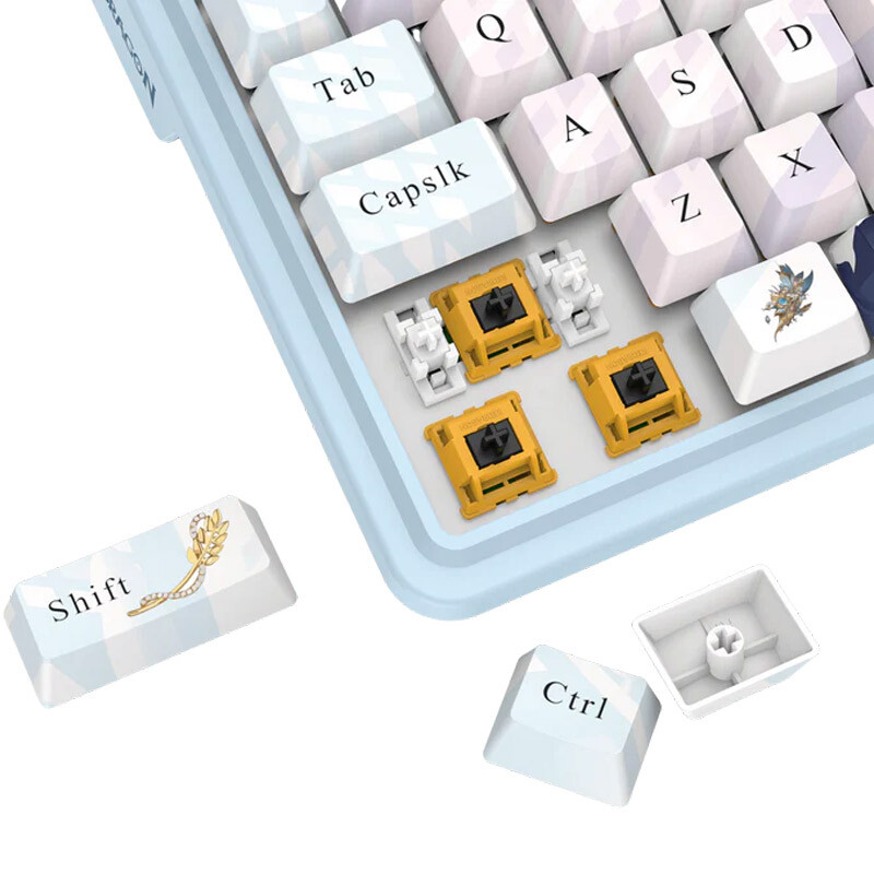 کیبورد بی سیم گیمینگ ردراگون ANTONIUM K728 PRO SE Anime