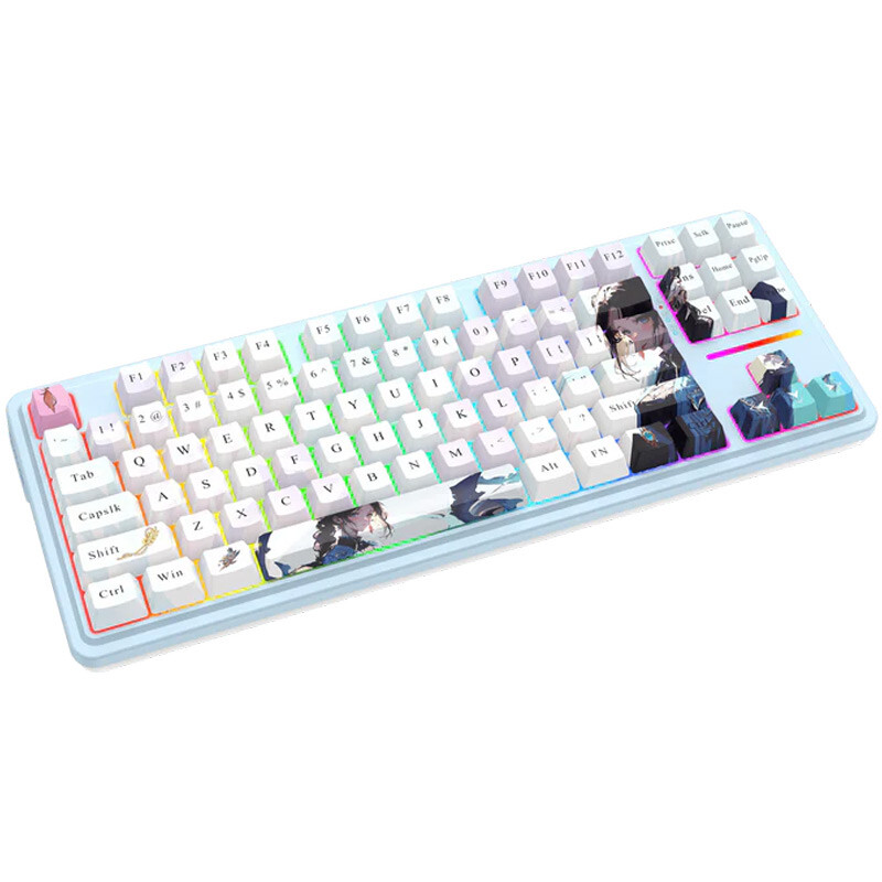 کیبورد بی سیم گیمینگ ردراگون ANTONIUM K728 PRO SE Anime