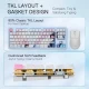 کیبورد بی سیم گیمینگ ردراگون ANTONIUM K728 PRO SE Anime