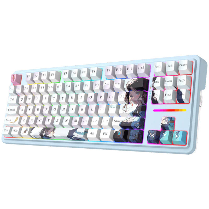 کیبورد بی سیم گیمینگ ردراگون ANTONIUM K728 PRO SE Anime