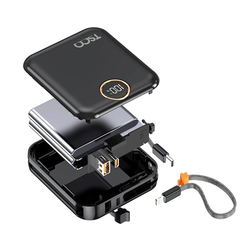 پاور بانک فست شارژ تسکو TP 1006 PD 22.5W ظرفیت 10000 میلی آمپر ساعت