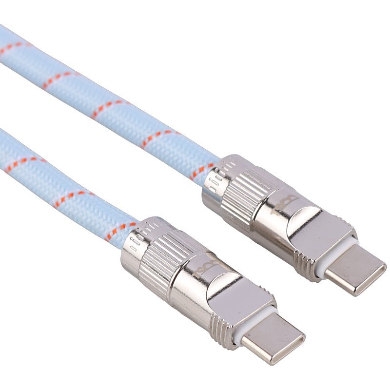 کابل دو سر تایپ سی فست شارژ 60 وات تسکو TCPD 714 طول 1.2 متر