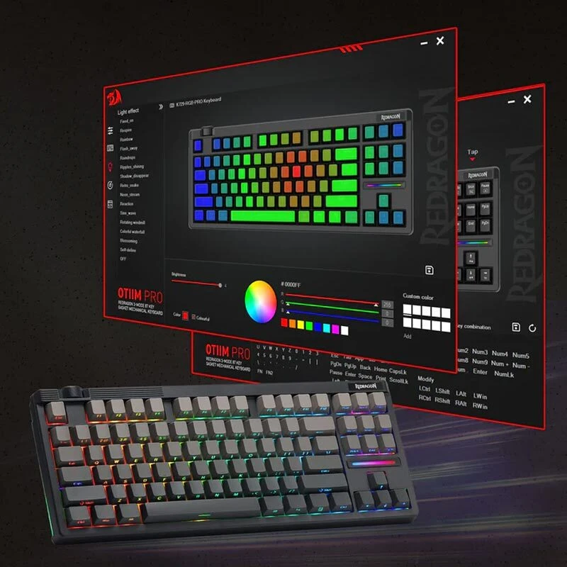 کیبورد بی سیم گیمینگ ردراگون OTIIM K729 PRO