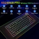 کیبورد بی سیم گیمینگ ردراگون CRESCENT K524 Pro