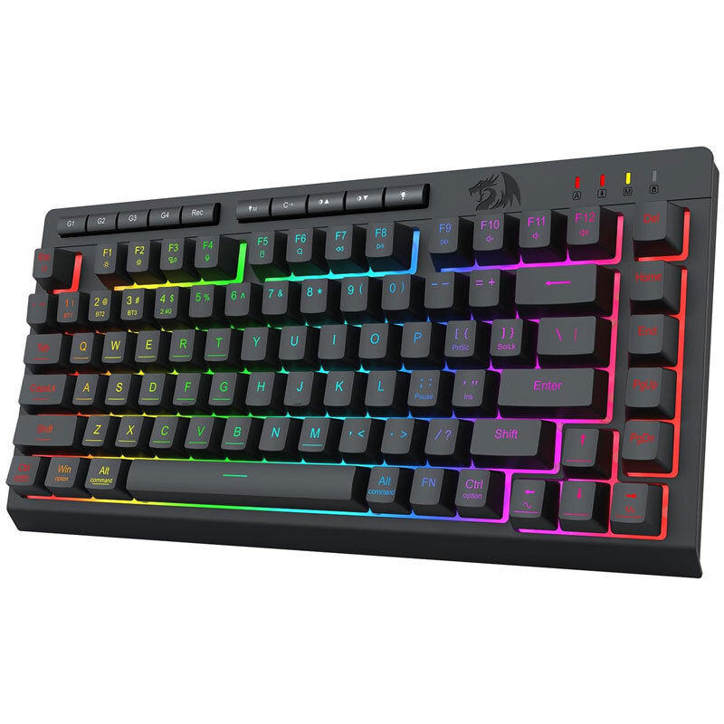 کیبورد بی سیم گیمینگ ردراگون CRESCENT K524 Pro