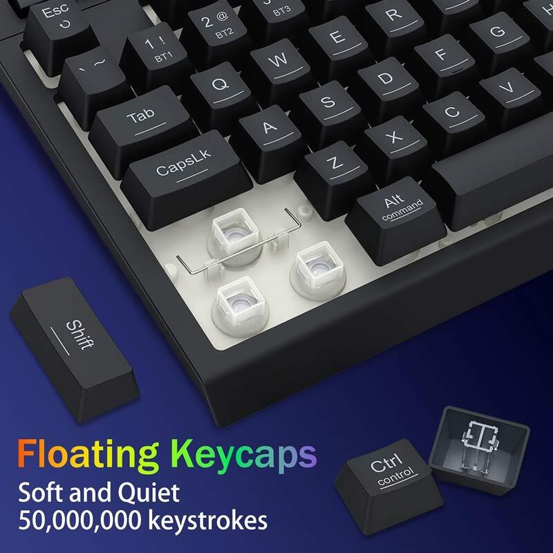 کیبورد بی سیم گیمینگ ردراگون CRESCENT K524 Pro