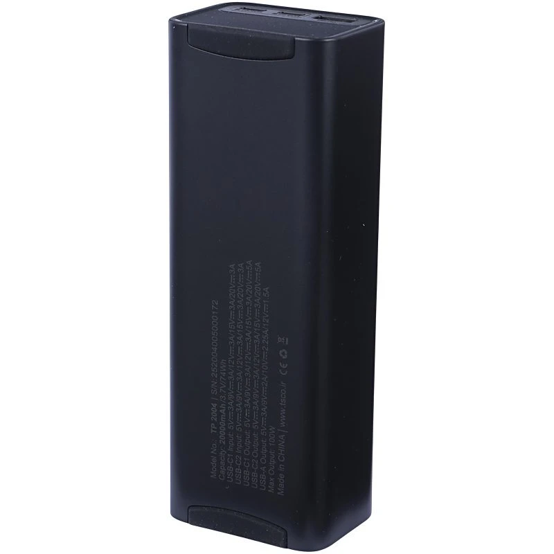 پاور بانک فست شارژ تسکو TP 2004 PD 100W ظرفیت 20000 میلی آمپر ساعت