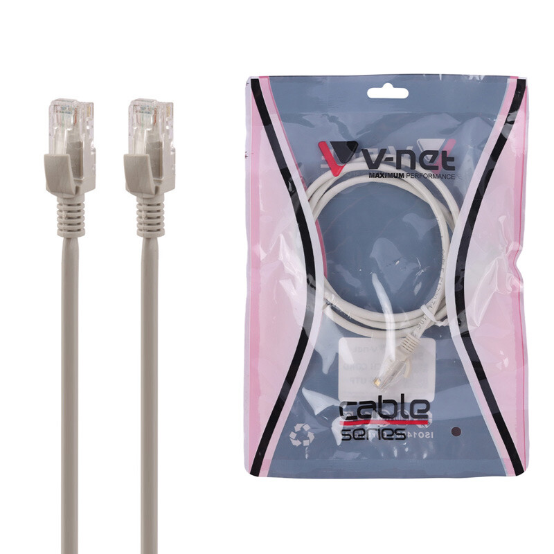 کابل شبکه Cat5e وی نت V-NCP5U010 طول 1 متر