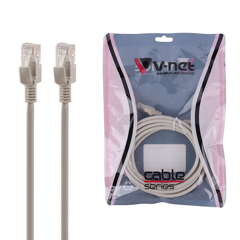 کابل شبکه Cat5e وی نت V-NCP5U020 طول 2 متر