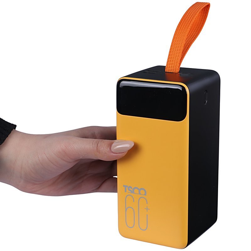 پاور بانک فست شارژ تسکو TP 6001 QC3.0 PD 22.5W ظرفیت 60000 میلی آمپر ساعت