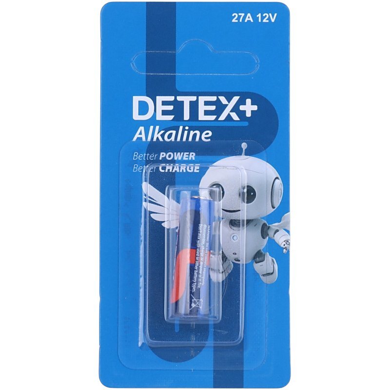 باتری ریموت کنترل Detex+ Alkaline 12V 27A