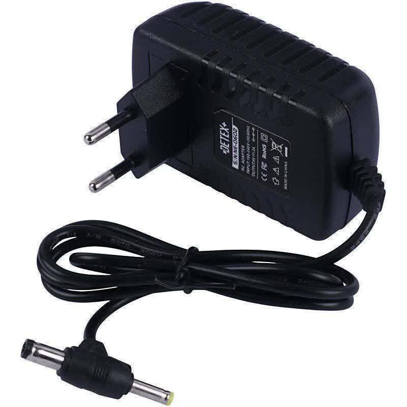 آداپتور برق دو فیش Detex+ DA62 6V 2A