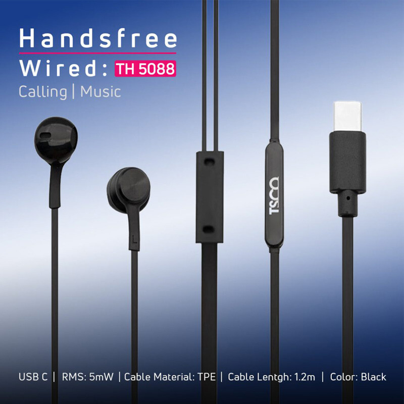 هندزفری تایپ سی تسکو TH 5088