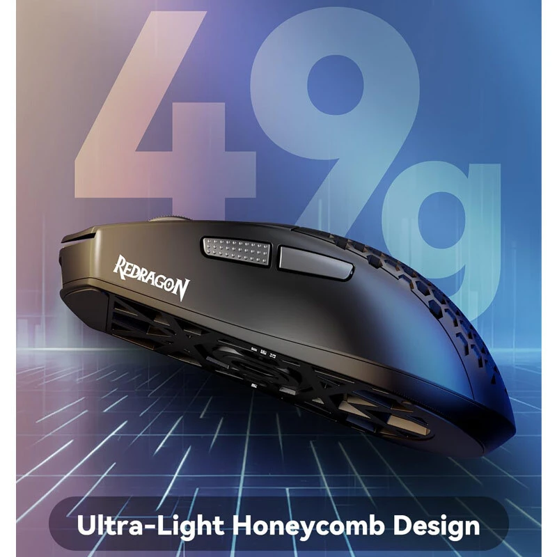 موس بی سیم گیمینگ ردراگون M725-LIT