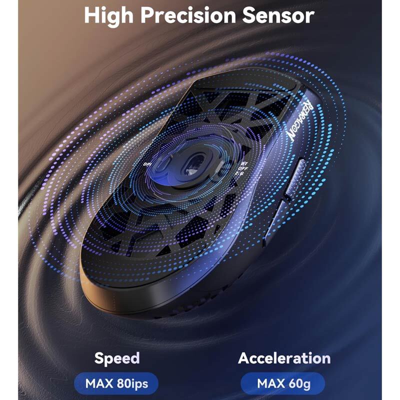 موس بی سیم گیمینگ ردراگون M725-LIT