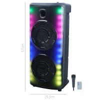 اسپیکر چمدانی بلوتوثی سینگ ای ZQS8287 + میکروفون و ریموت کنترل