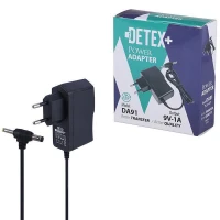 آداپتور برق دو فیش Detex+ DA91 9V 1A