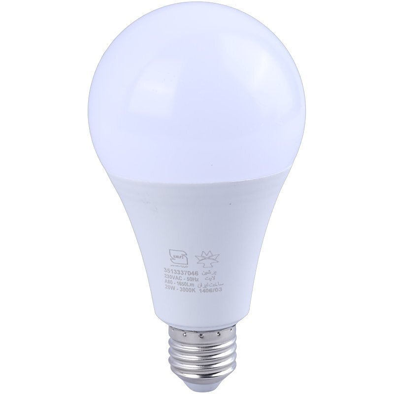 لامپ ال ای دی حبابی 20 وات پرشین لایت ایران پایه E27