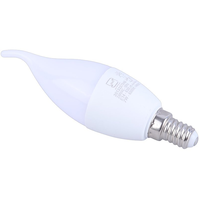 لامپ شمعی اشکی 7 وات مات پرشین لایت ایران پایه E14