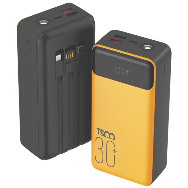 پاور بانک فست شارژ تسکو TP 3001 PD 22.5W ظرفیت 30000 میلی آمپر ساعت