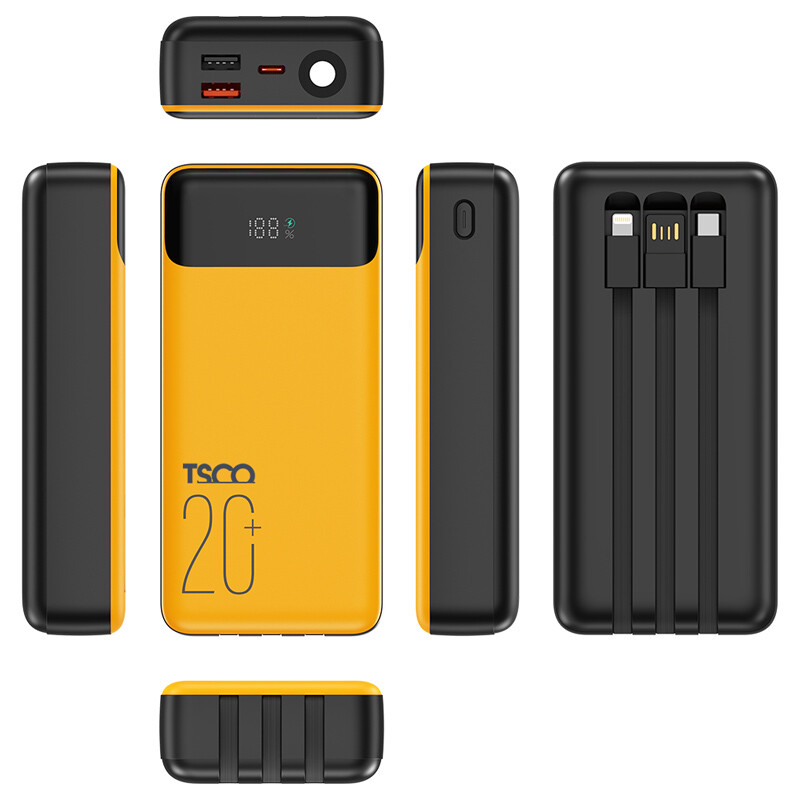 پاور بانک فست شارژ تسکو TP 2001 PD 22.5W ظرفیت 20000 میلی آمپر ساعت