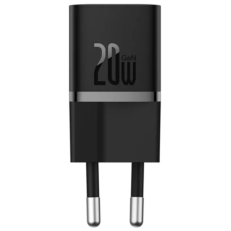 شارژر دیواری 20 وات باسئوس GaN5 CCGAN20E5-M P10110900 PD 3A + کابل تایپ سی
