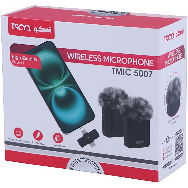 میکروفون یقه ای بی سیم TSCO TMIC 5007
