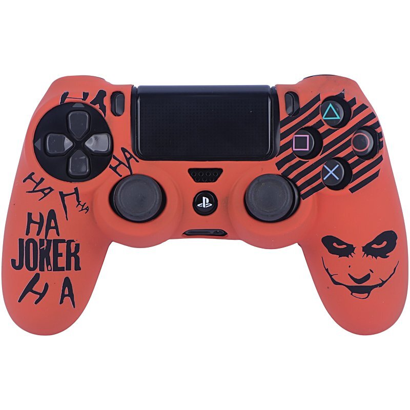روکش دسته بازی PS4 طرح Joker زمینه آجری