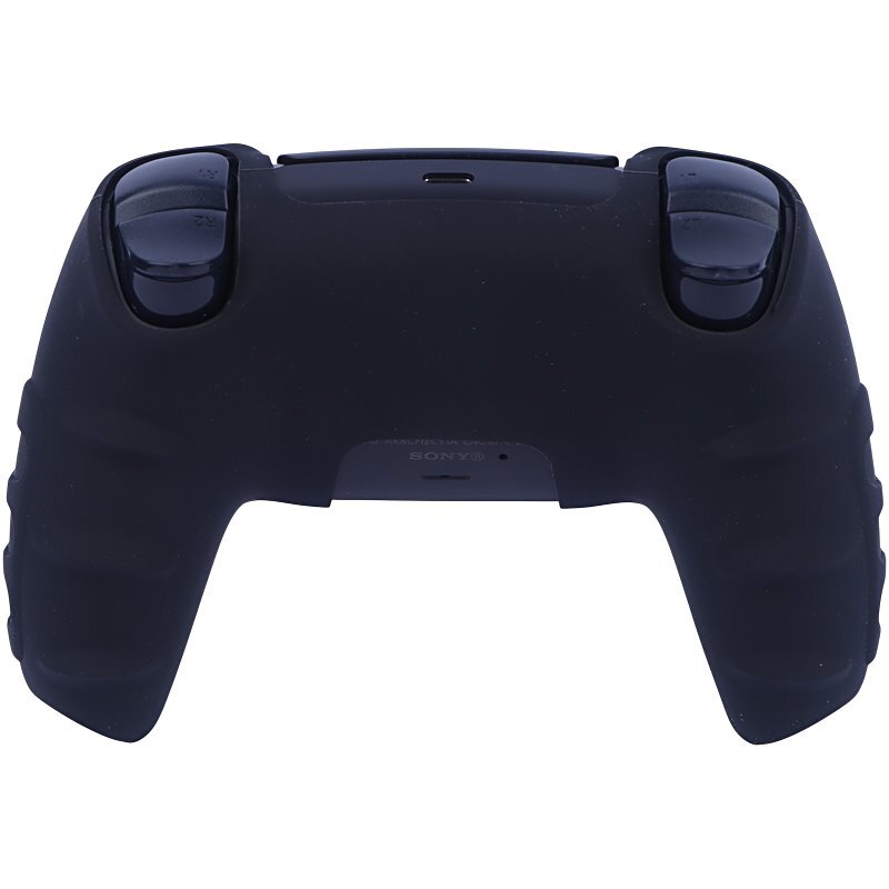 روکش دسته بازی PS5 استوپ دار زمینه مشکی قرمز سفید