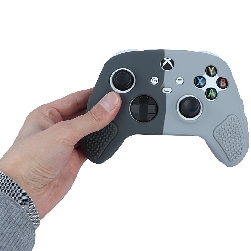 روکش دسته بازی Xbox X/S استوپ دار طوسی خاکستری