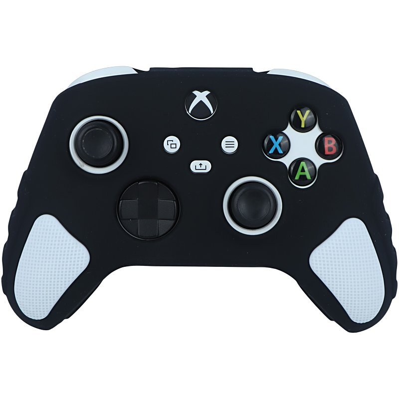 روکش دسته بازی Xbox X/S استوپ دار مشکی سفید کد 1