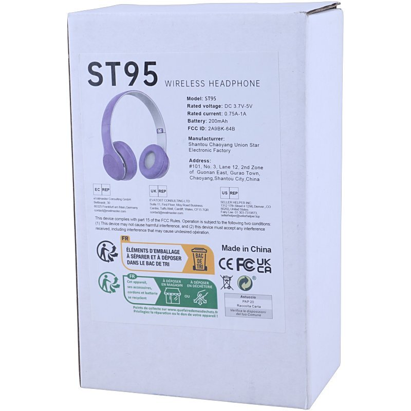 هدفون بلوتوثی ST95