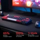 کیبورد بی سیم گیمینگ ردراگون CASTOR K631 PRO BRW