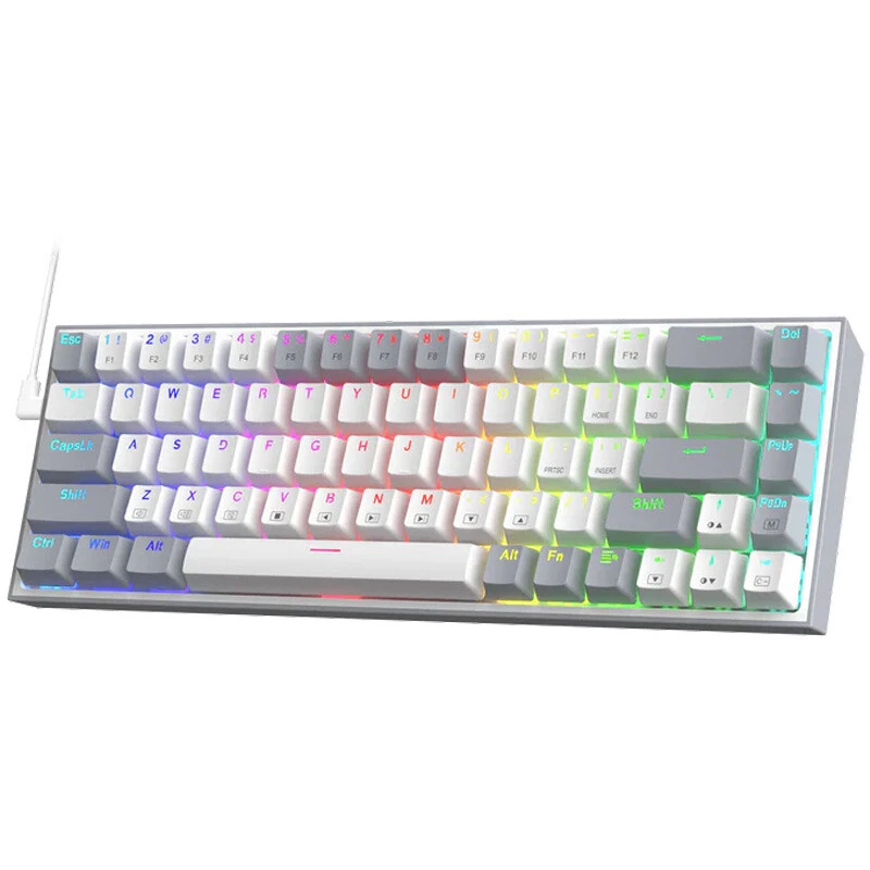 کیبورد گیمینگ ردراگون CASTOR K631 Grey