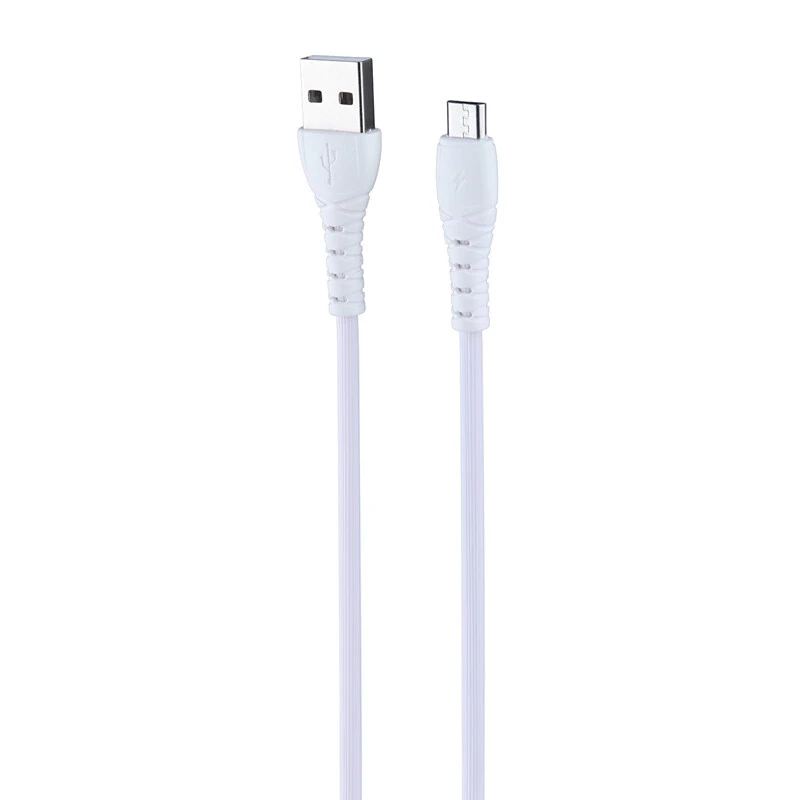 کابل میکرو یو اس بی فست شارژ 2.4 آمپر چرلو CH-V8 طول 1.1 متر کد 2