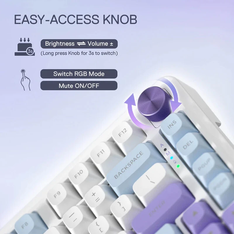 کیبورد بی سیم گیمینگ ردراگون UCAL MAX K673