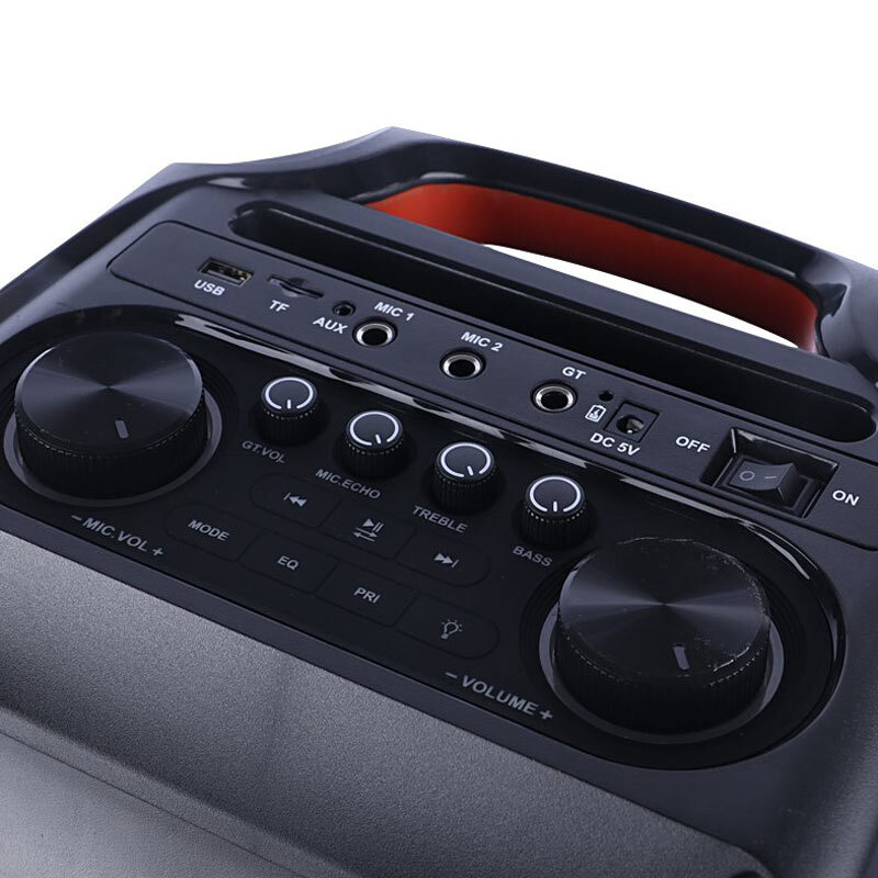 اسپیکر چمدانی بلوتوثی سینگ ای ZQS8258 + میکروفون و ریموت کنترل