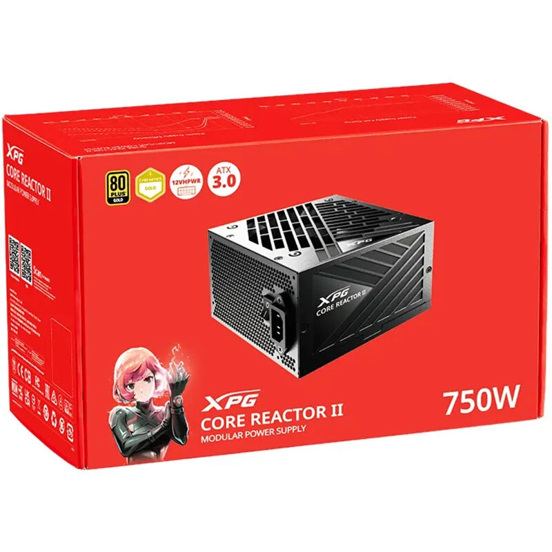 پاور ماژولار 750 وات ای دیتا Adata XPG CORE REACTOR II Gold
