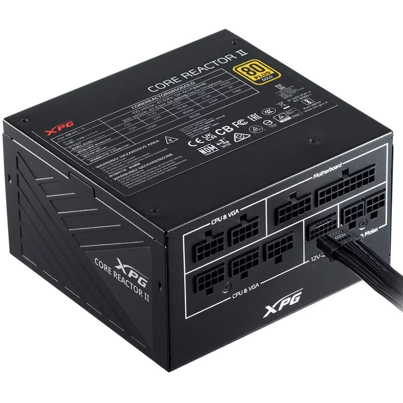 پاور ماژولار 750 وات ای دیتا Adata XPG CORE REACTOR II Gold