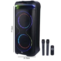 اسپیکر چمدانی بلوتوثی سینگ ای ZQS8258 + میکروفون و ریموت کنترل
