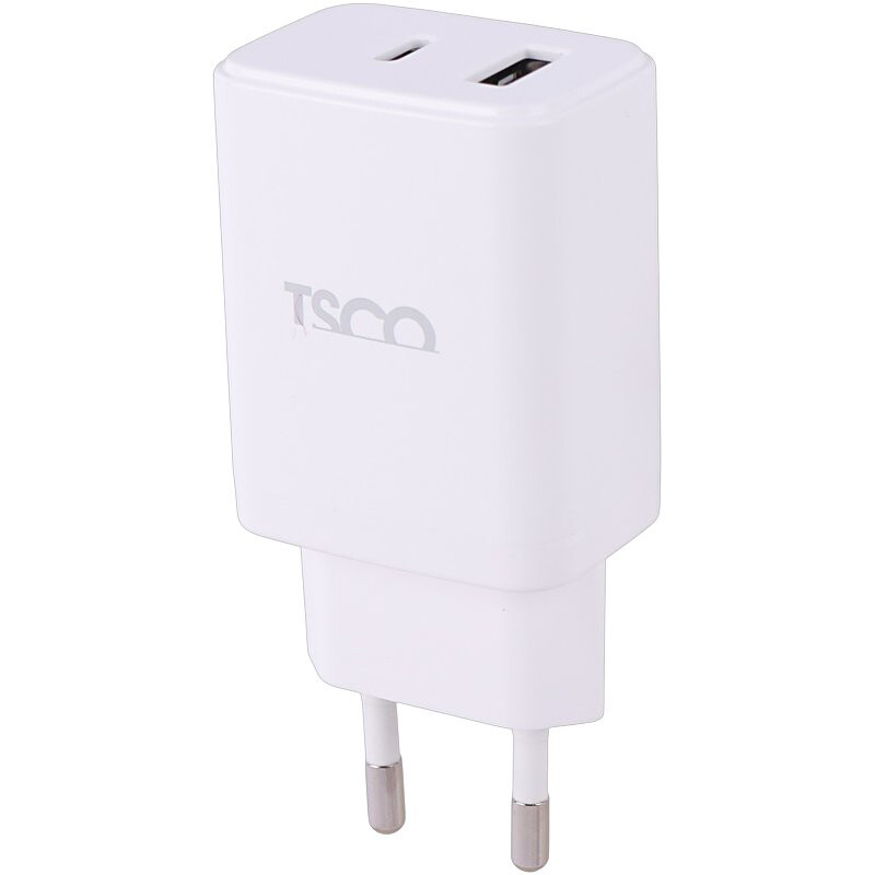 شارژر دیواری 30 وات تسکو TTC 70 QC3.0 PD 3A + کابل تایپ سی